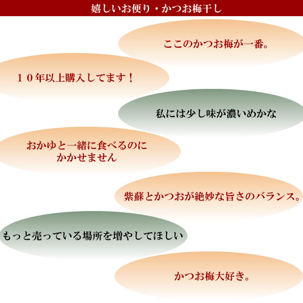 紀州南高梅干し通販専門店のかつおの旨味が効いた”かつお梅干し”